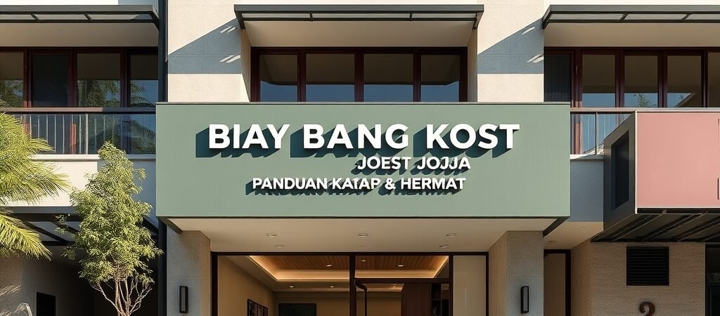 Biaya Bangun Kost Jogja 2026: Panduan Lengkap & Hemat